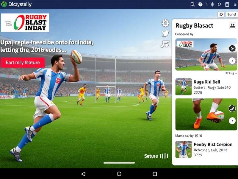 Rugby Blast India Localization Features