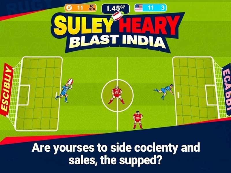 Rugby Blast India Gameplay Screenshot